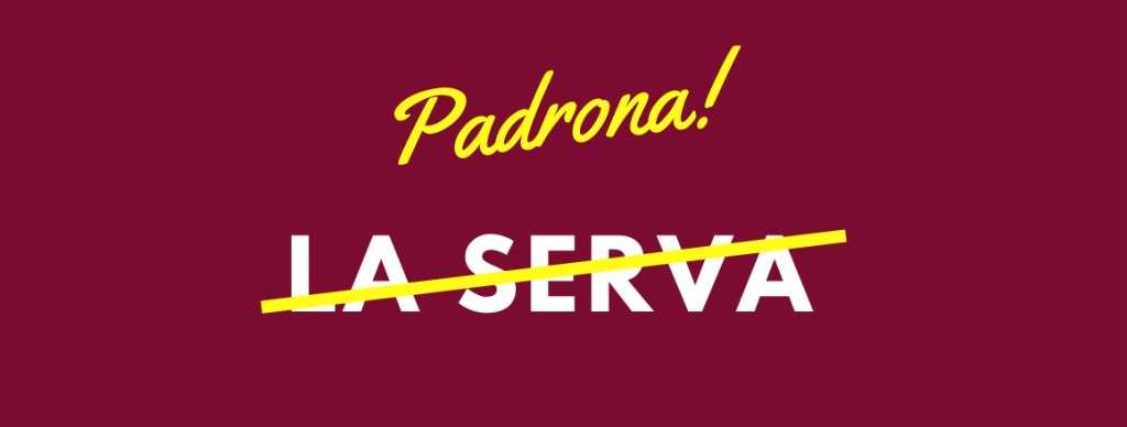 #servapadrona